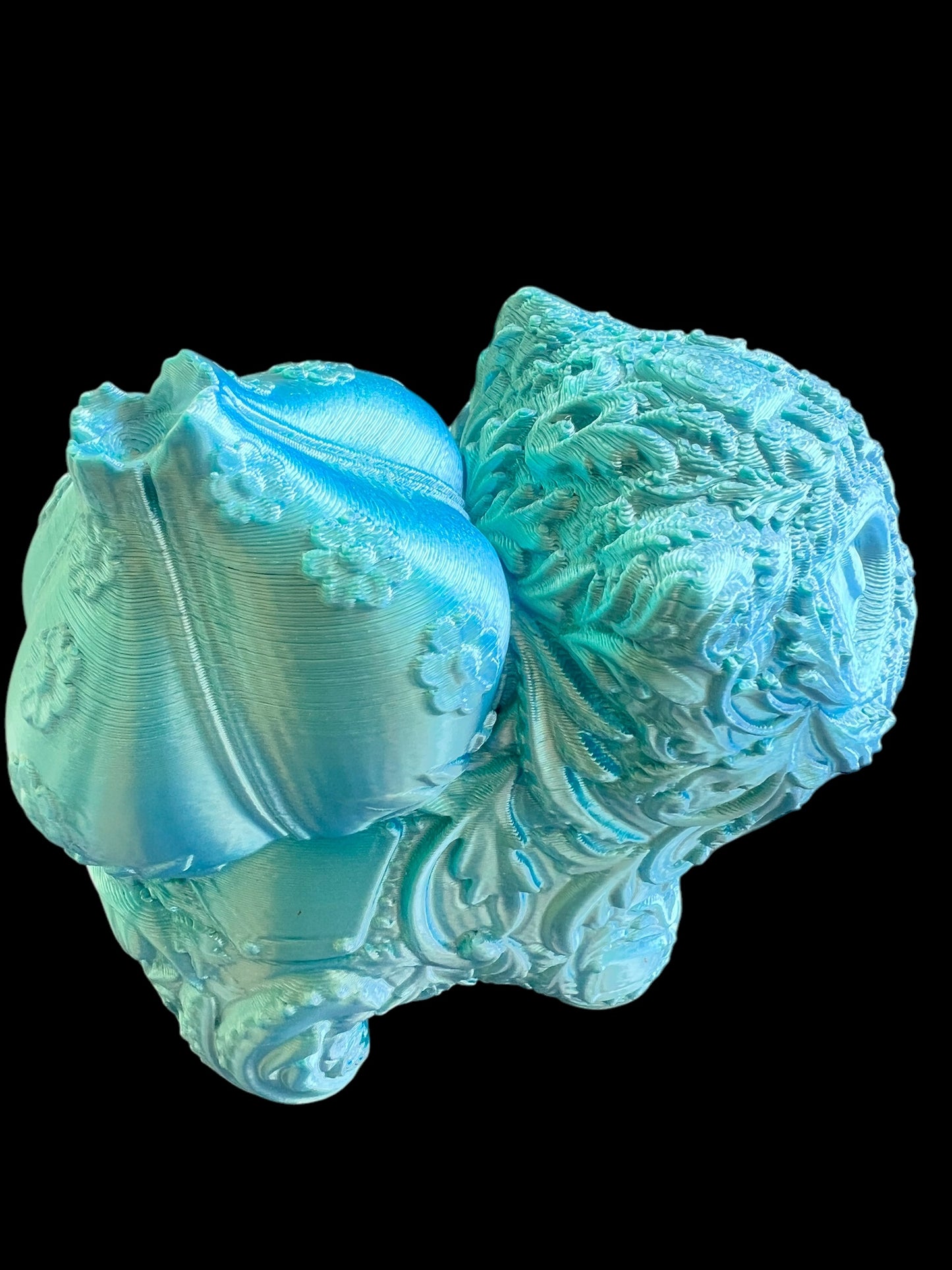 Green Character 3D Printed Figure