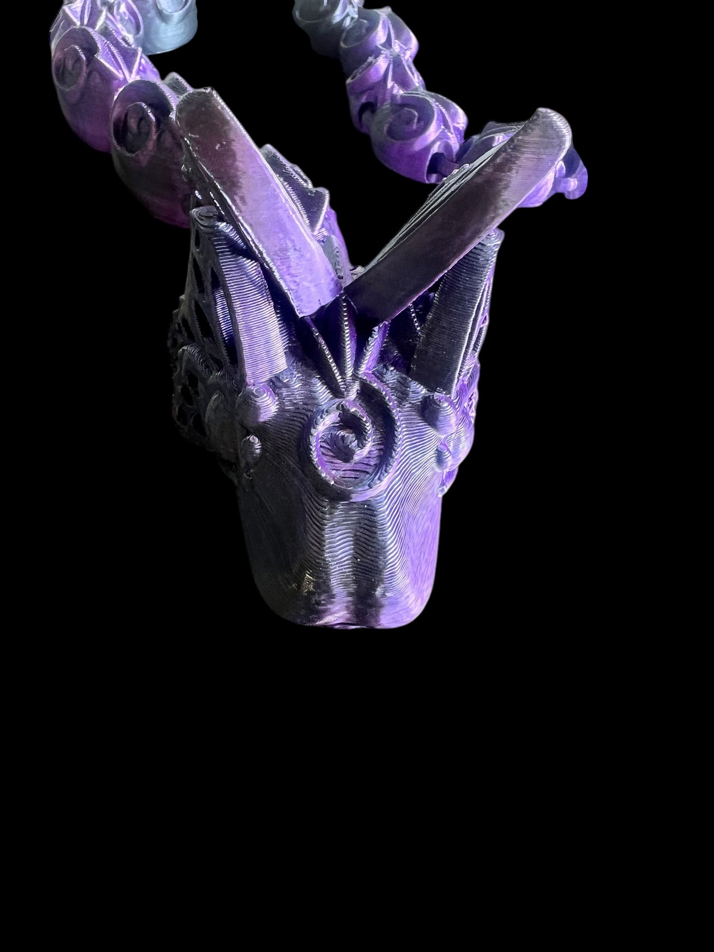 Purple Butterfly 3D Printed Snake