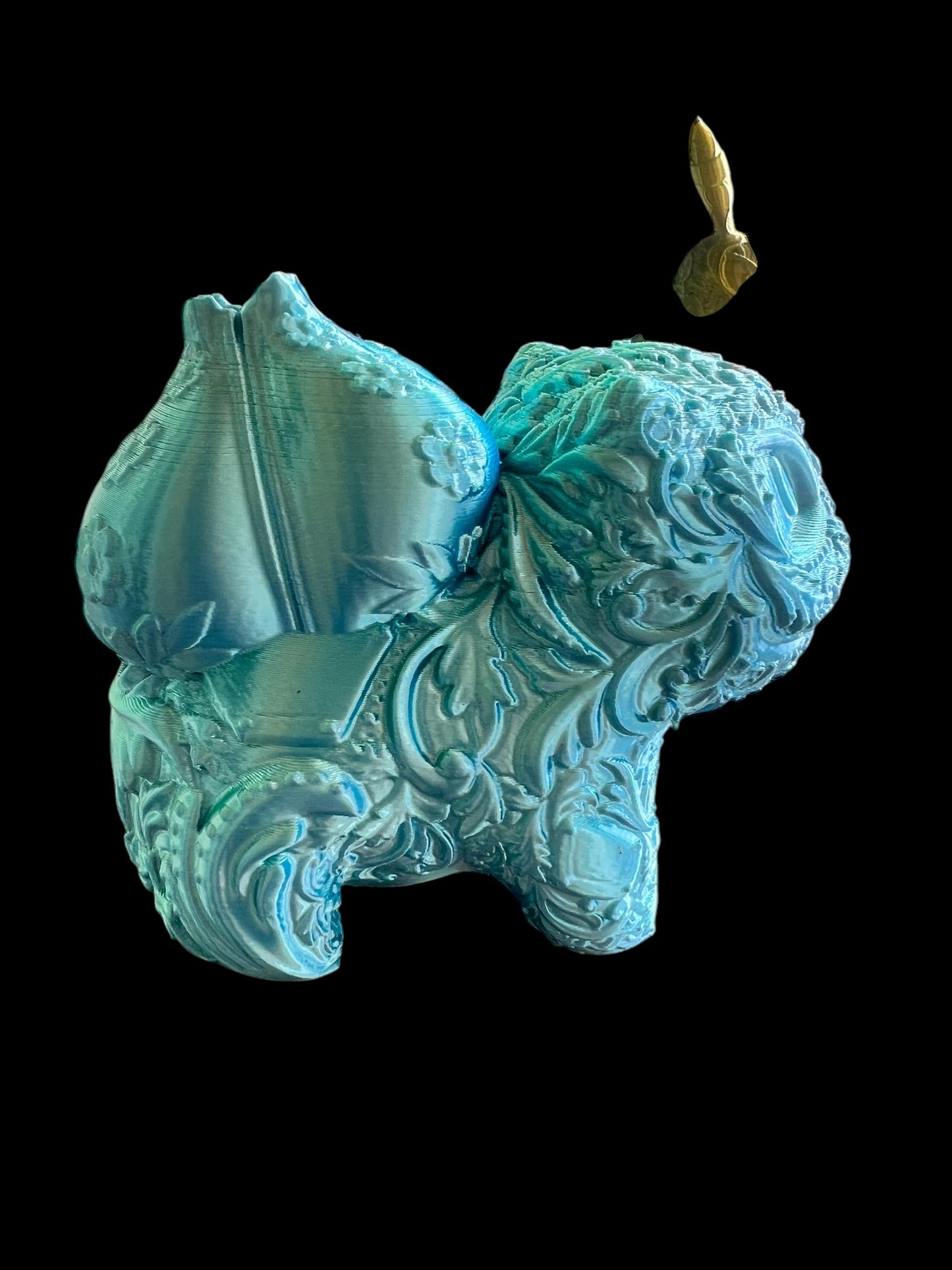 Green Character 3D Printed Figure