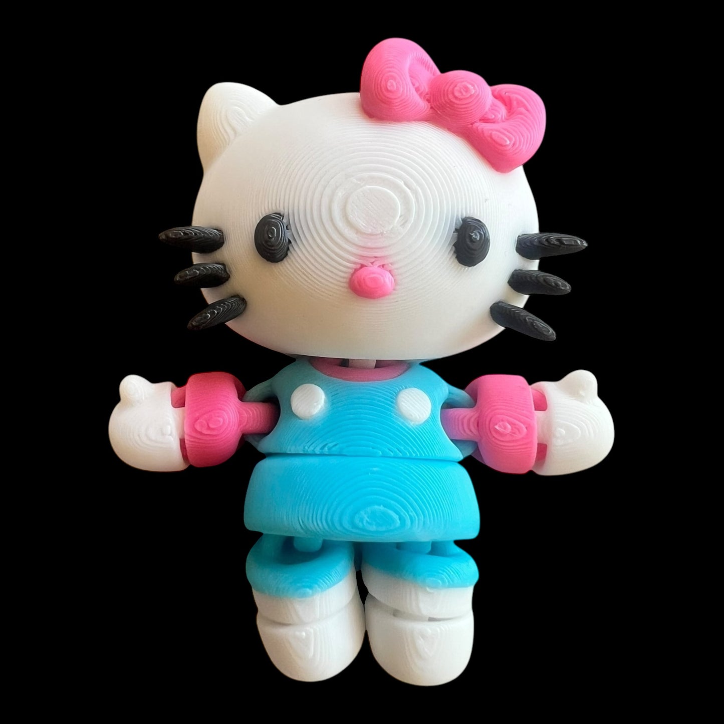 Adorable Trendy Kitty 3D figure
