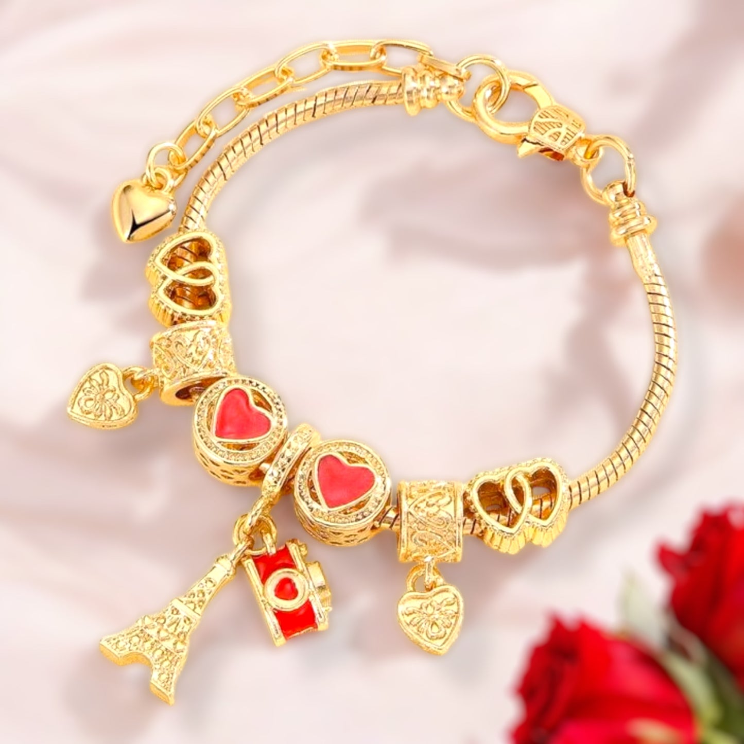 Live in Paris Charm Bracelet