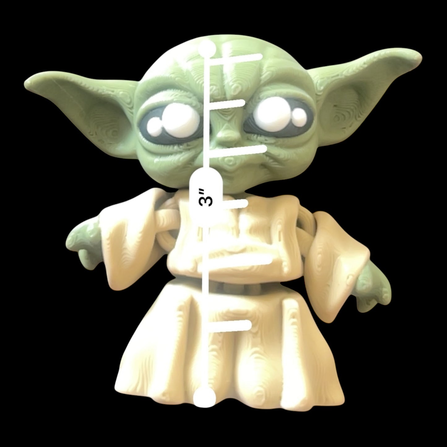 Force 3D printed figure