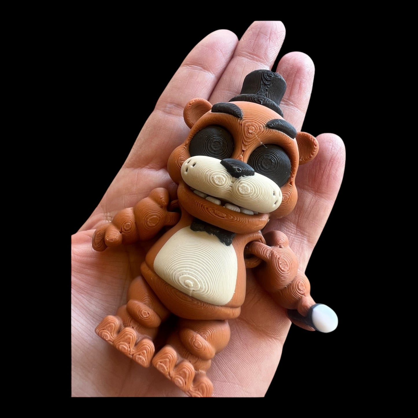 Five Bear 3D printed figure