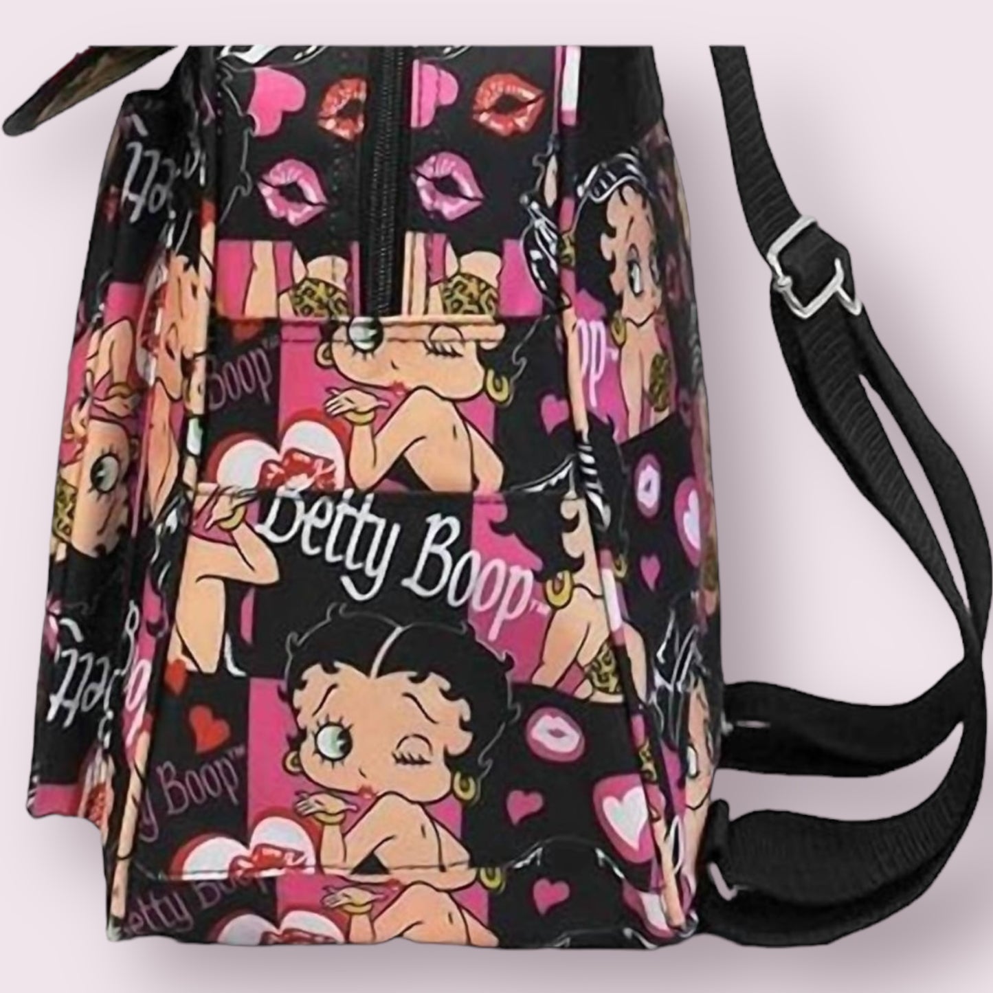 Betty Boop Mini Backpack Black