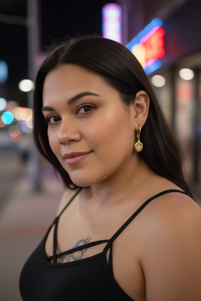 Nigh time Sky Gaze Earrings