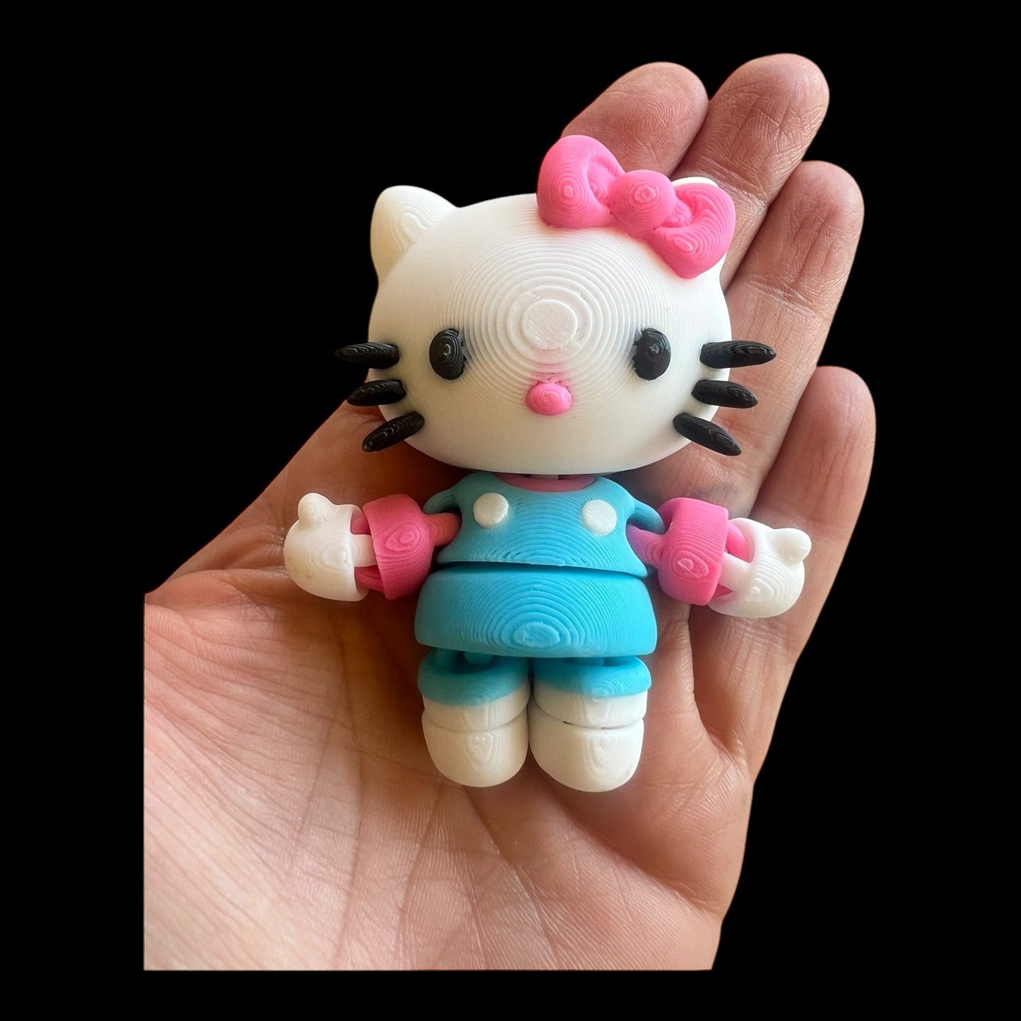 Adorable Trendy Kitty 3D figure