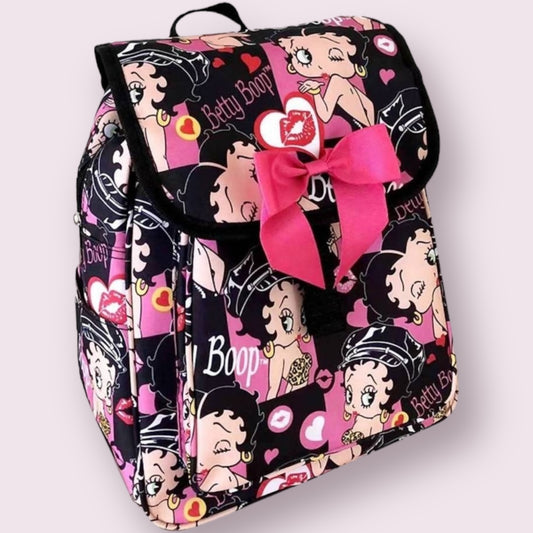 Betty Boop Mini Backpack Black