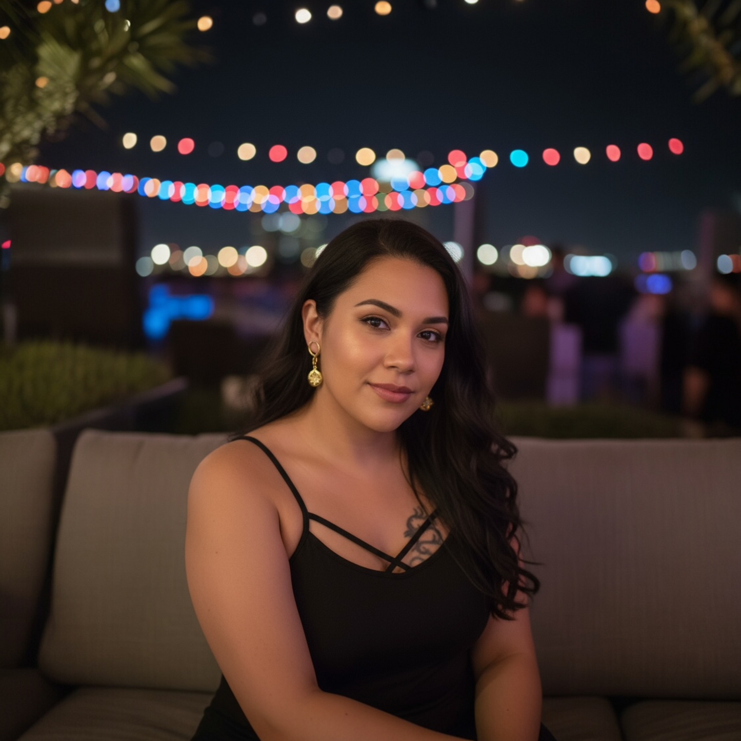 Nigh time Sky Gaze Earrings