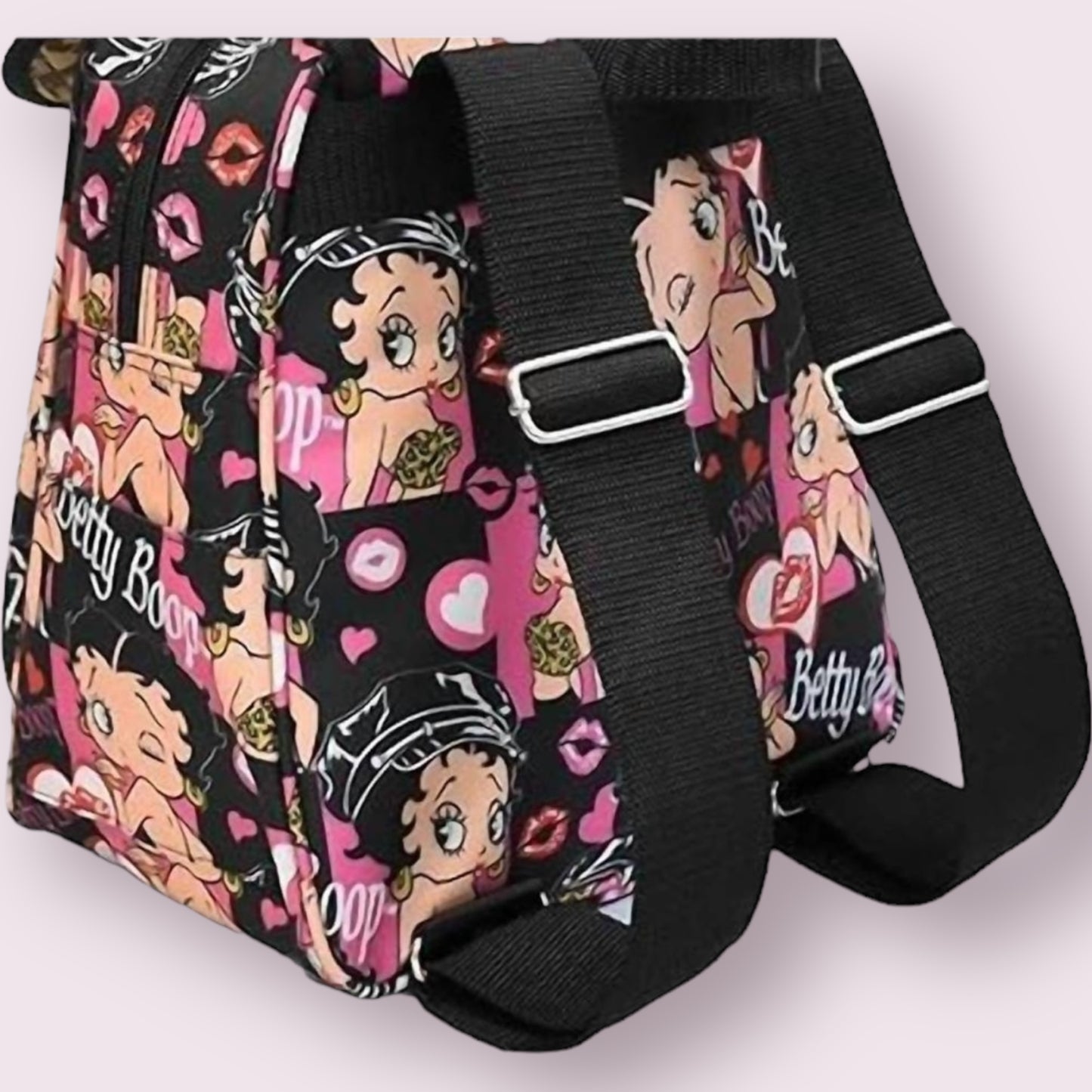 Betty Boop Mini Backpack Black