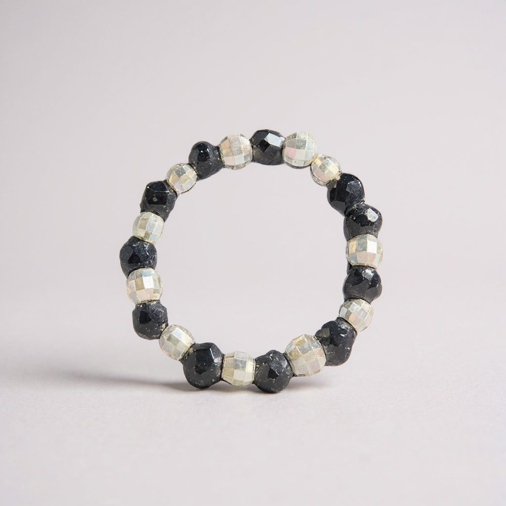 Moonstone Light Beaded Ring