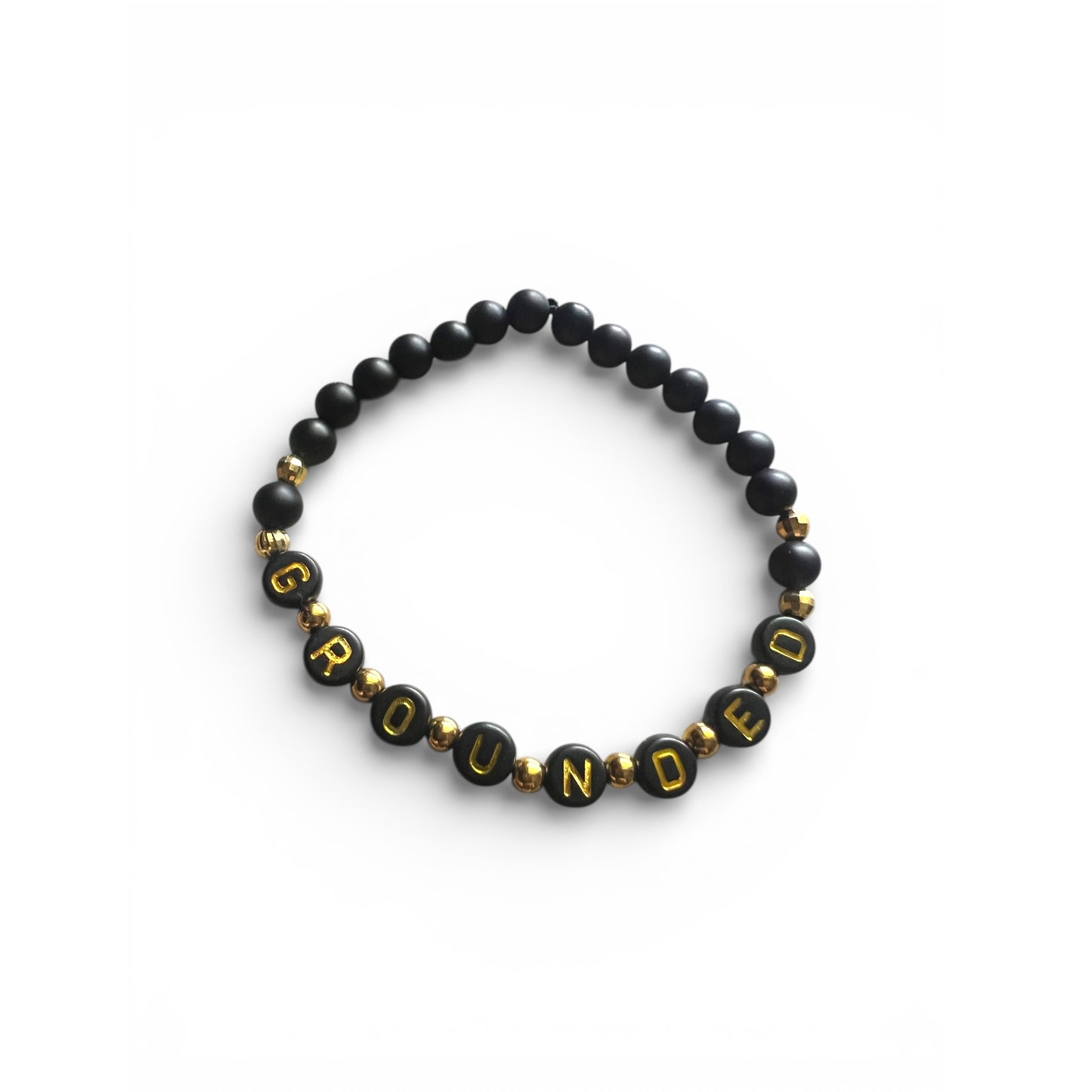 Grounded Beaded Bracelet