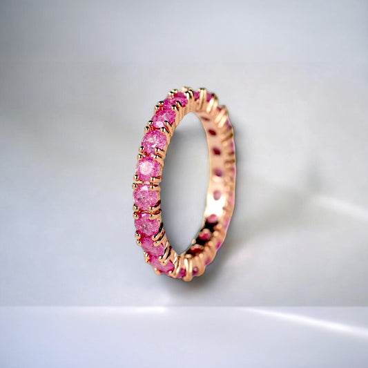 Pink Love Diamond Ring