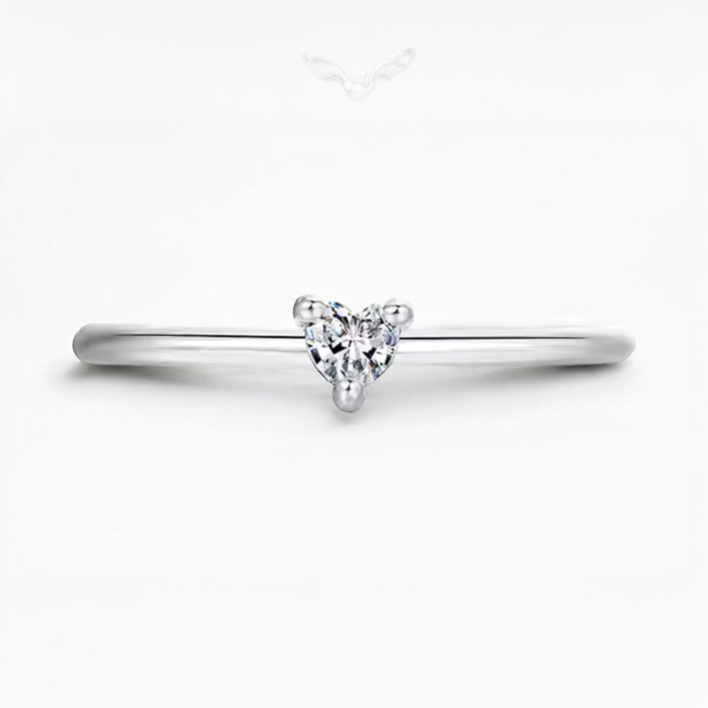 Simply Heart Dainty Ring